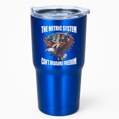 The Metric System Cant Measure Freedom Funny 4th Of July Tumbler