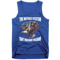 The Metric System Cant Measure Freedom Funny 4th Of July Tank Top