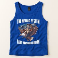 The Metric System Cant Measure Freedom Funny 4th Of July Tank Top