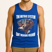 The Metric System Cant Measure Freedom Funny 4th Of July Tank Top