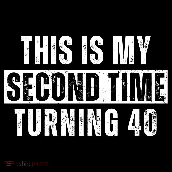 This My Second Time Turning 40 Funny 80th Birthday Old Gift Cooling Performance Long Sleeve Crew