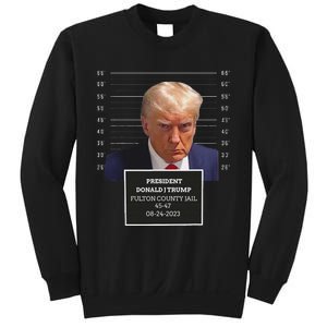 Trump Mug Shot 2023 Funny President Donald J Trump Sweatshirt