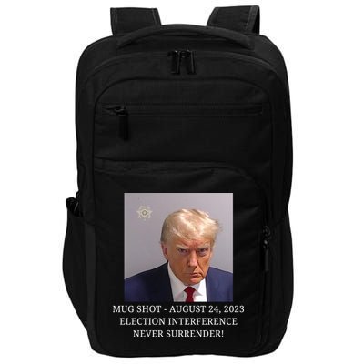 Trump Mug Shot Donald J Trump Mugshot Impact Tech Backpack
