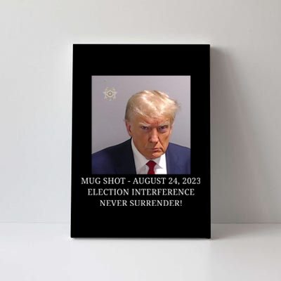 Trump Mug Shot Donald J Trump Mugshot Canvas