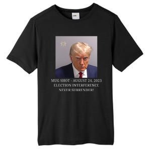 Trump Mug Shot Donald J Trump Mugshot Tall Fusion ChromaSoft Performance T-Shirt