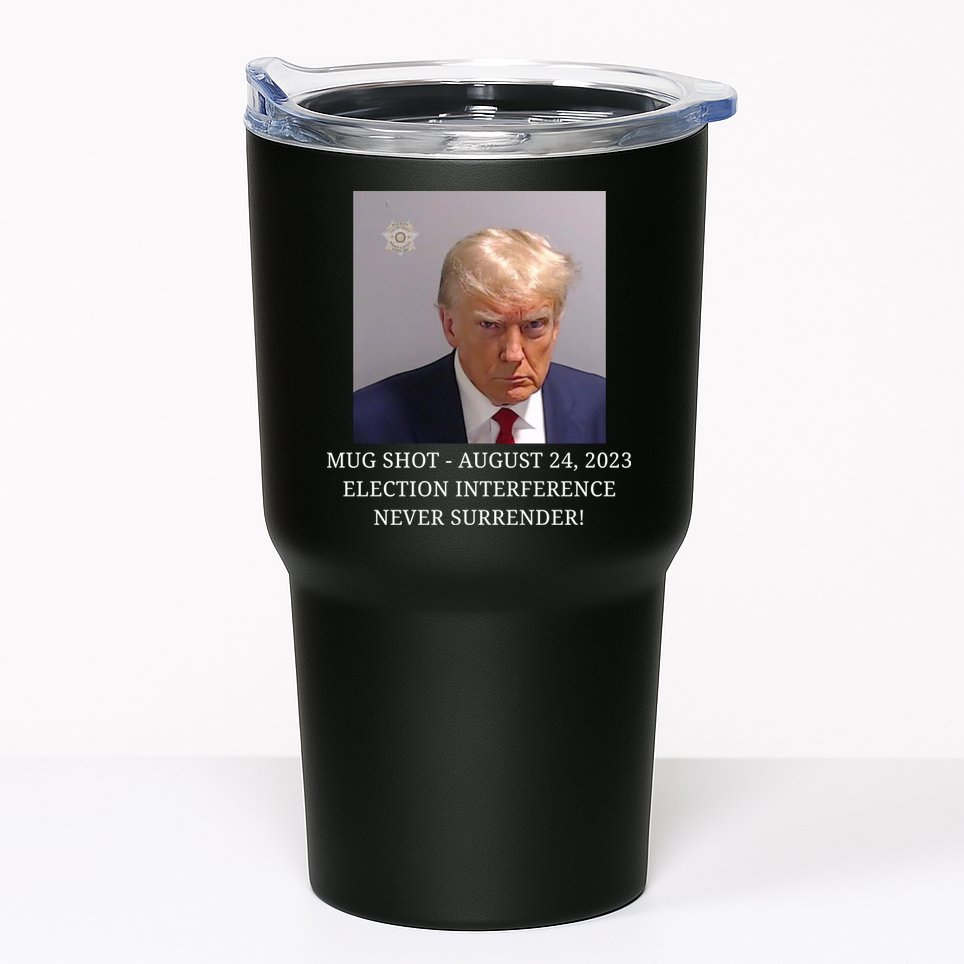 Trump Mug Shot Donald J Trump Mugshot Tumbler