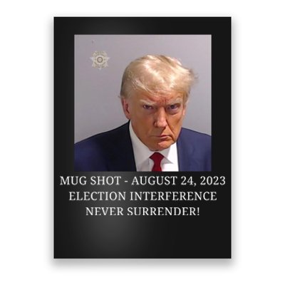 Trump Mug Shot Donald J Trump Mugshot Poster