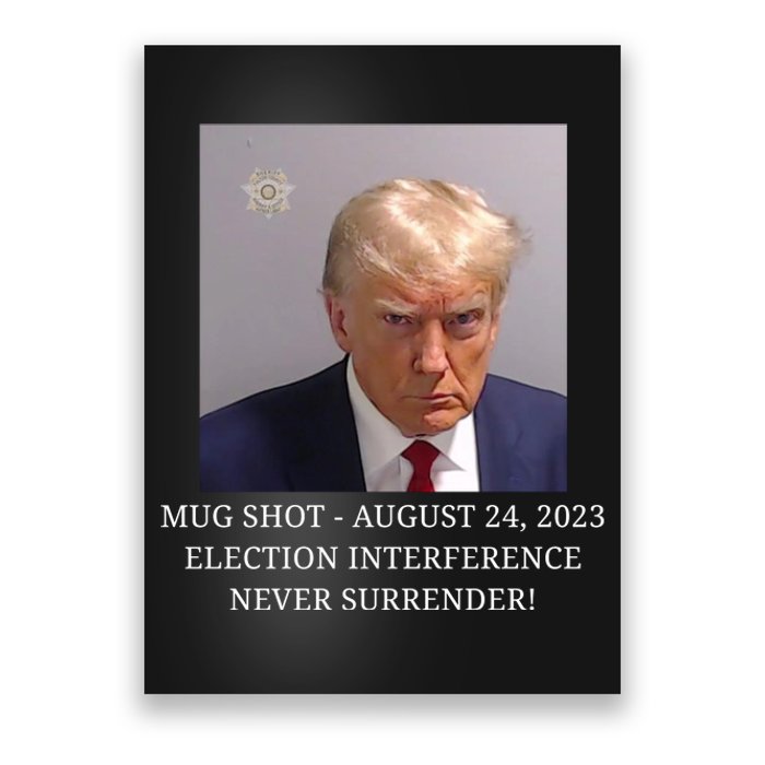 Trump Mug Shot Donald J Trump Mugshot Poster