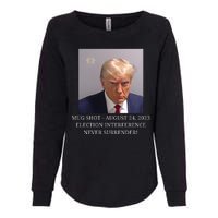 Trump Mug Shot Donald J Trump Mugshot Womens California Wash Sweatshirt