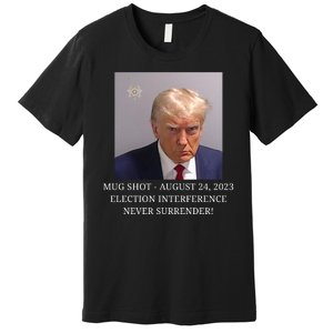 Trump Mug Shot Donald J Trump Mugshot Premium T-Shirt