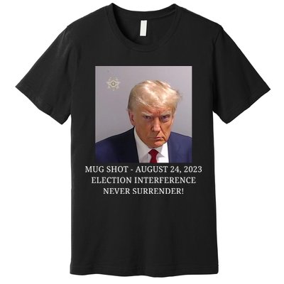 Trump Mug Shot Donald J Trump Mugshot Premium T-Shirt