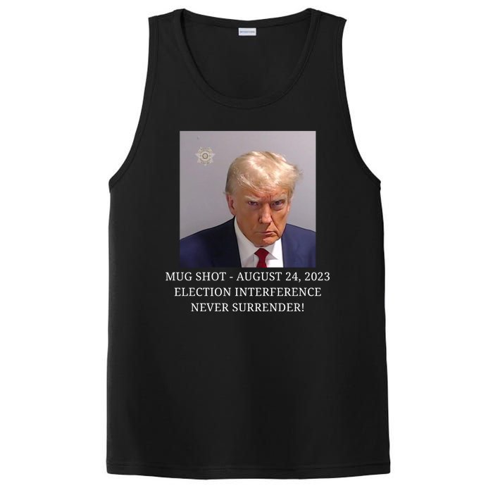 Trump Mug Shot Donald J Trump Mugshot PosiCharge Competitor Tank