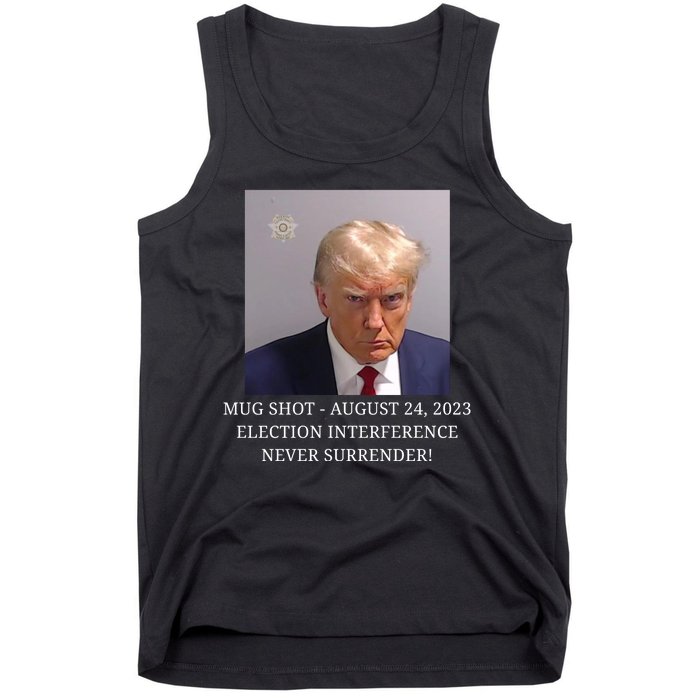 Trump Mug Shot Donald J Trump Mugshot Tank Top