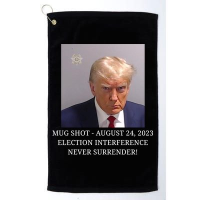 Trump Mug Shot Donald J Trump Mugshot Golf Towel