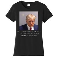 Trump Mug Shot Donald J Trump Mugshot Women's T-Shirt