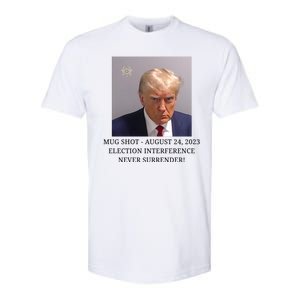 Trump Mug Shot Donald J Trump Mugshot Softstyle CVC T-Shirt