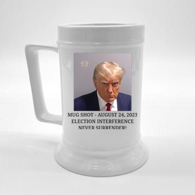 Trump Mug Shot Donald J Trump Mugshot Beer Stein