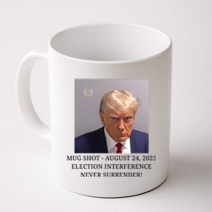 Trump Mug Shot Donald J Trump Mugshot Coffee Mug