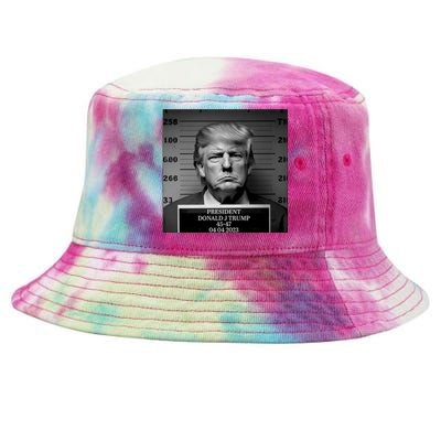 Trump Mug Shot Trump MugShot Tie-Dyed Bucket Hat