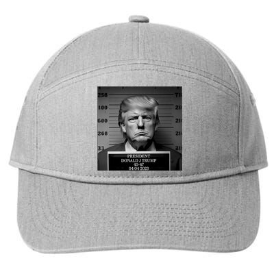 Trump Mug Shot Trump MugShot 7-Panel Snapback Hat