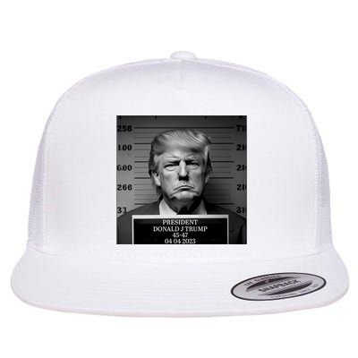 Trump Mug Shot Trump MugShot Flat Bill Trucker Hat