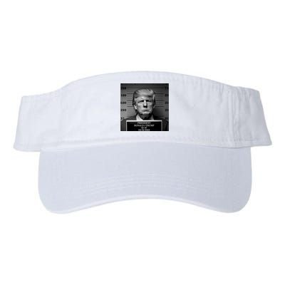 Trump Mug Shot Trump MugShot Valucap Bio-Washed Visor