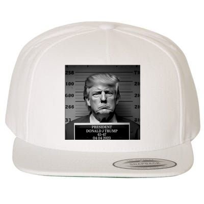 Trump Mug Shot Trump MugShot Wool Snapback Cap