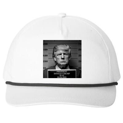 Trump Mug Shot Trump MugShot Snapback Five-Panel Rope Hat