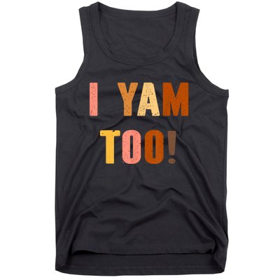 TheyRe My Sweet Potatoes I Yam Too Thanksgiving Couples Tank Top