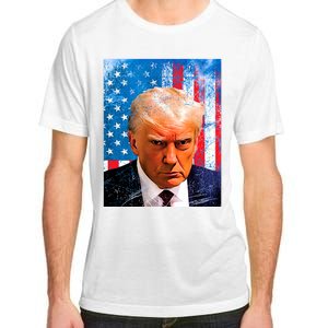 Trump Mug Shot Patriotic Jumbo Size Adult ChromaSoft Performance T-Shirt