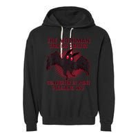 The Mothman Stole My Catalytic Converter In Point Garment-Dyed Fleece Hoodie