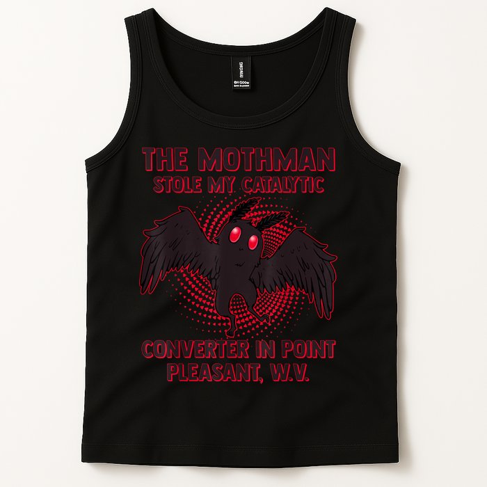 The Mothman Stole My Catalytic Converter In Point Tank Top
