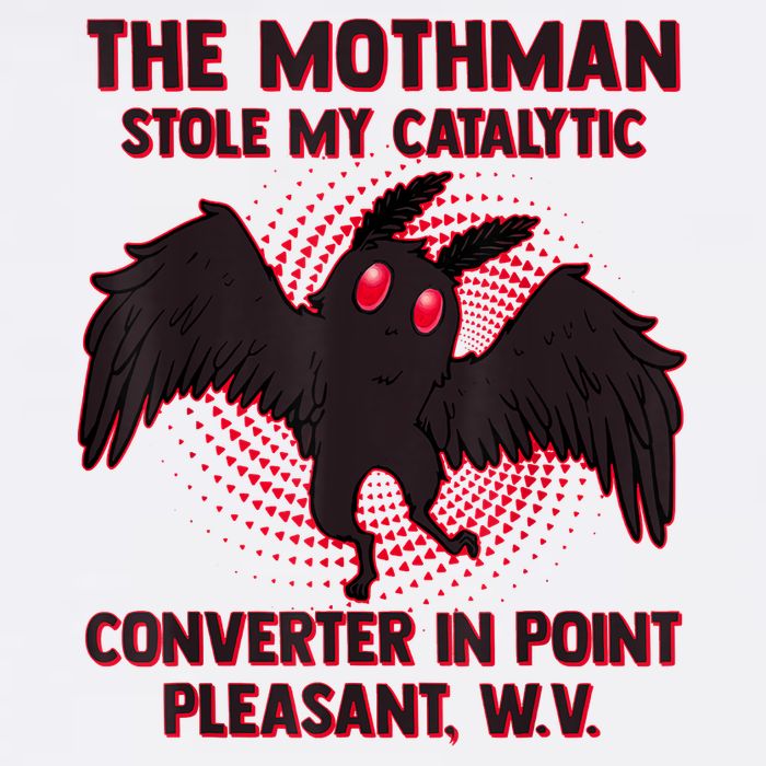 The Mothman Stole My Catalytic Converter In Point Garment-Dyed Sweatshirt