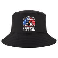 The Metric System CanT Measure Freedom Eagle 4th Of July Cool Comfort Performance Bucket Hat