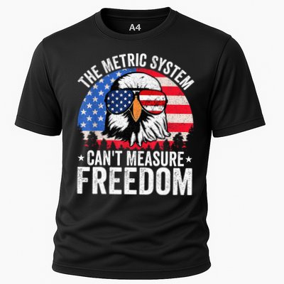 The Metric System CanT Measure Freedom Eagle 4th Of July Performance Shirt