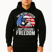 The Metric System CanT Measure Freedom Eagle 4th Of July Hoodie