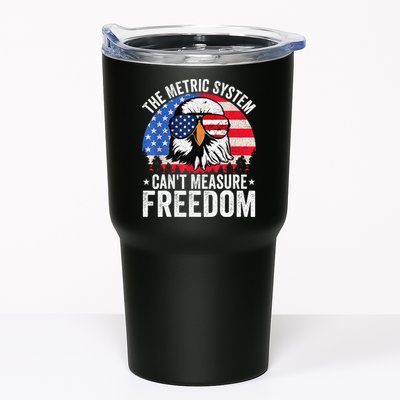 The Metric System CanT Measure Freedom Eagle 4th Of July Tumbler