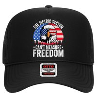 The Metric System CanT Measure Freedom Eagle 4th Of July Trucker Hat
