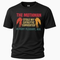 The Mothman Stole My Catalytic Converter In Point Vintage Performance Shirt