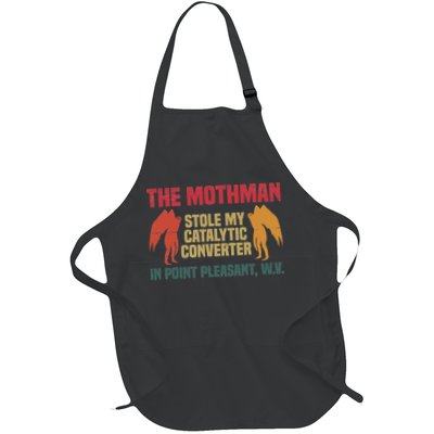 The Mothman Stole My Catalytic Converter In Point Vintage Apron
