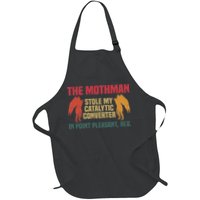 The Mothman Stole My Catalytic Converter In Point Vintage Apron