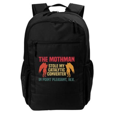 The Mothman Stole My Catalytic Converter In Point Vintage Backpack