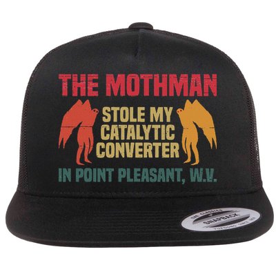 The Mothman Stole My Catalytic Converter In Point Vintage Flatbill Hat