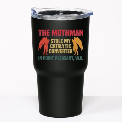 The Mothman Stole My Catalytic Converter In Point Vintage Tumbler