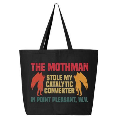 The Mothman Stole My Catalytic Converter In Point Vintage 25L Jumbo Tote