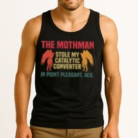The Mothman Stole My Catalytic Converter In Point Vintage Tank Top