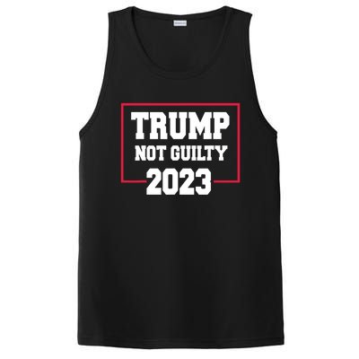 Trump Mug Shot, Trump Not Guilty Pro Trump Supporter PosiCharge Competitor Tank