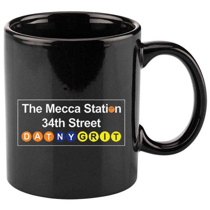 The Mecca Station 34th Street New York Basketball 11oz C Handle Ceramic Mug