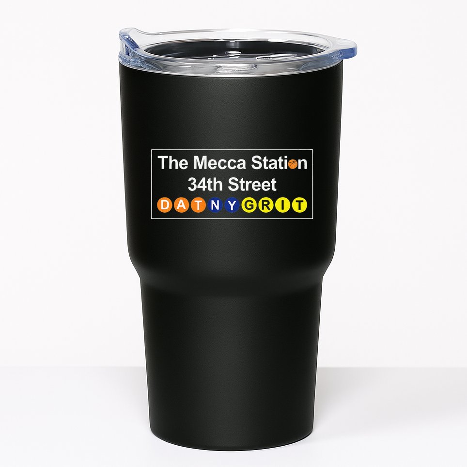 The Mecca Station 34th Street New York Basketball Tumbler