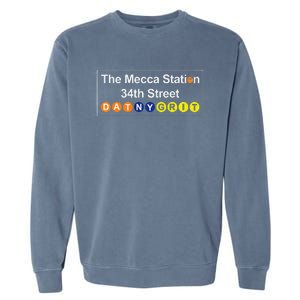 The Mecca Station 34th Street New York Basketball Garment-Dyed Sweatshirt